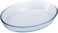 93-CR-03-3000 Форма для запекания овальная 3л; 34,7*23,9*6,5 см Linea CRYSTAL
