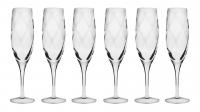 KRO-F073346017020050-6 Фужеры для шампанского 170мл, 6 шук, Krosno, серия Романтика 