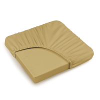 Простыня на резинке-180*200*30см SilvaSilk 4067 Gold