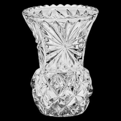 990/87800/0/65800/126 Ваза хрустальная 12,6см Crystal BOHEMIA, серия "Diamond"