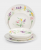 ANLAF-MEIBO-200525-1 Сервиз обеденный на 6 персон,18 предметов, фарфор P, белый, Акварельные цветы,
