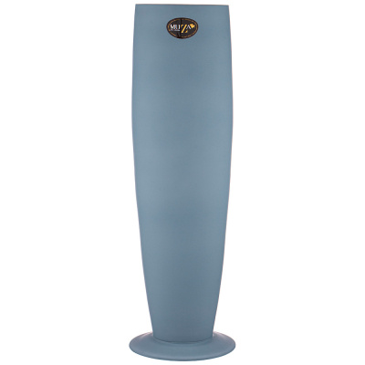380-886 Ваза стеклянная 60см  MUZA, серия "DIAMANI SATIN GREY"