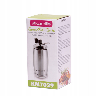 7029 Кофемолка механическая 42*34*36,5см, Kamille