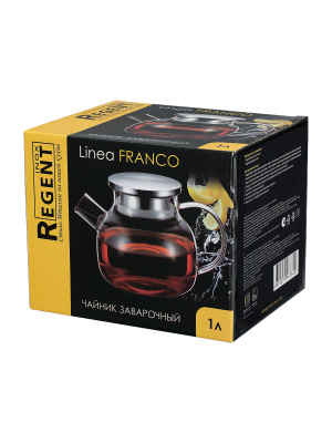 93-FR-TEA-12-1000 Чайник заварочный 1л Linea FRANCO