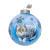 КУ-80-244147 Ёлочная игрушка шар 8см, декор "Шотландская кошка", стекло, в подарочной упаковке