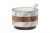HS10-10277-1556A Ступка с пестиком 15см, Home & Style, серия "Wood&Marble" 