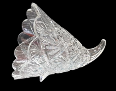 990/87101/0/33540/220-109 Доза 22см хрусталь, Crystal BOHEMIA, декор "Рог изобилия" 