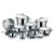 BRZ-266102020/266121020 Кастрюля 3л  индукция, нержавеющая сталь, Barazzonni, серия Bonita