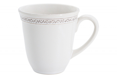 MC-G867800681D0196 Кружка 0,32л Augusta белая MATCERAMICA