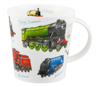 DNN78590309 Кружка Dunoon "Поезда Кернгорм" 480мл