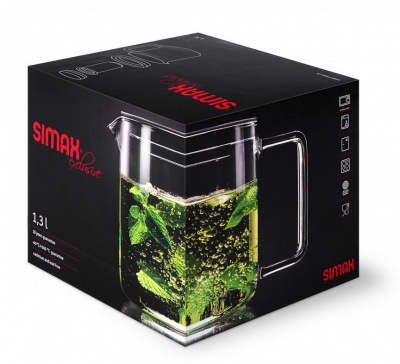3260 Чайник заварочный 1,3л с металлическим ситечком, Simax, серия FROM